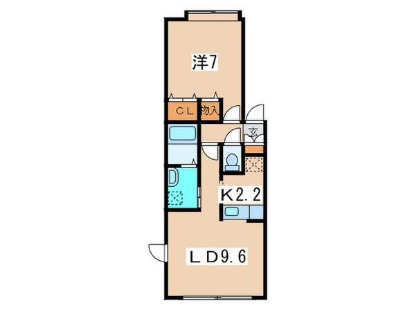 リオン栄通の物件間取画像